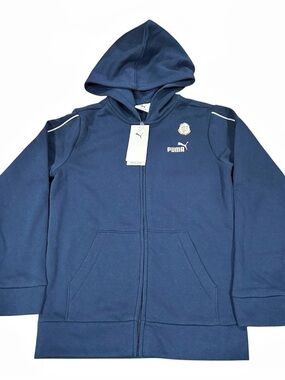 Puma Zip-Up Hoodie in Blue NWT